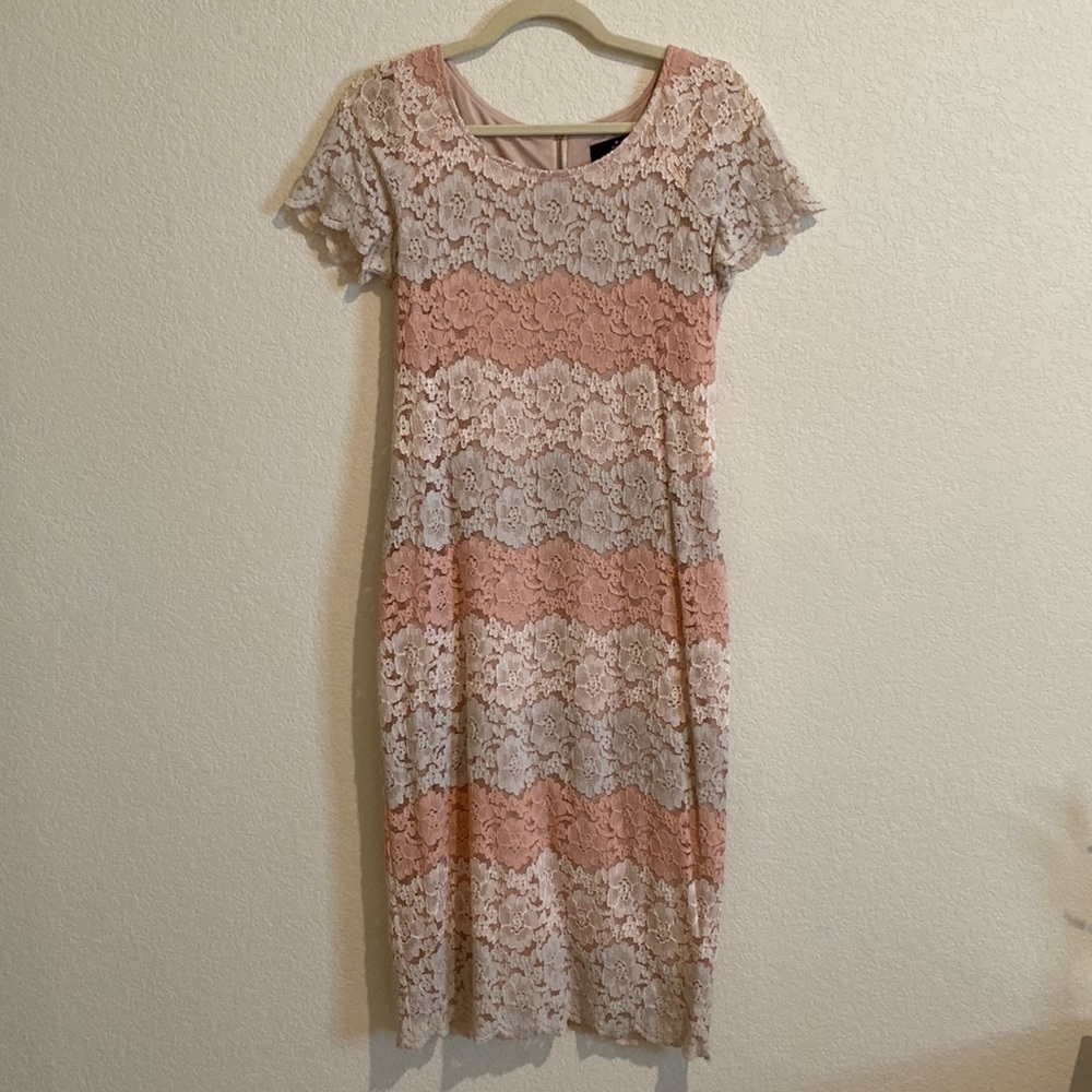 Classy and laced bodycon dress